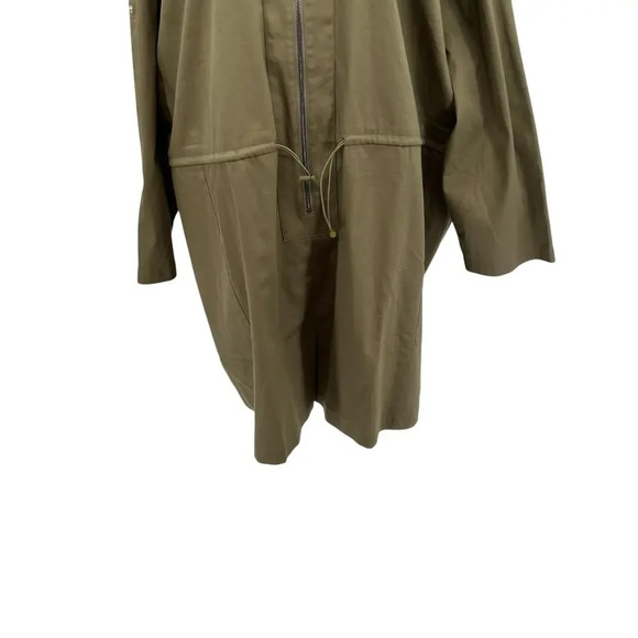 The Drop iam.muse Martini‎ Olive Romper Zip Front Plus Size 5X - Picture 5 of 13
